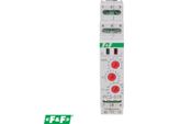 Relè A Tempo 0,1S-24 Giorni Dpdt 250VAC/8A U-Current 230VAC 24VDC F&F PCS-519-DUO
