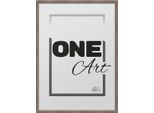 Cornice Per Foto Framesfactory Hekla 70X100 Cm Smoke Oak Rmdf Hekla/Ds