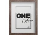 Cornice Per Foto Framesfactory Hekla 21X29,7 Cm Smoke Oak Rmdf Hekla/Ds