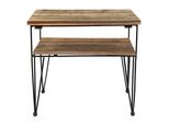 Tavolino Clayre & Eef 38X26X36 Cm In Legno Marrone