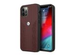 Bmw Custodia Bmhcp12Lrsppr Iphone 12 Pro Max 6.7 Rosso/Rosso Custodia Rigida In Pelle Curve Perforate