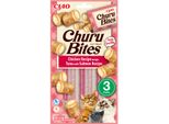 Inaba Churu Cat Snack Bites Pollo, Tonno E Salmone 3X10G