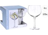 Bicchiere Da Gin Tonic Classico Da 650 Ml, Set Di 4 Bicchieri