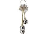 Decorazione Natalizia Per Porte Bell, 3 Pezzi, Rosso