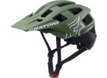 Cratoni Mtb - Casco Bici Allset Pro Cachi/Nero Opaco