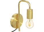 Lampada Da Parete Keli, Oro, Metallo, Ø 12 Cm