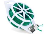 Filo Di Legatura Verde - 100 Metri - Filo Di Ferro Plastificato - Filo Di Tensione