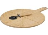 5 Five Simply Smart - Pizza-Schneidebrett Mit Bambusrolle 37Cm
