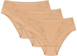 Wol-Bar Eco-Ga Confezione Da 3 Pezzi Beige L Kalhotky