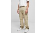 Kalhoty Urban Classics - Pantaloni Cargo A Gamba Tesa - Sabbia - 40