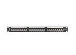 Lanberg Patchpanel 24-Port 1U 48,30Cm (19") Cat. 6 Ftp Geschirmt Schw. (PPS6-1024-B)"