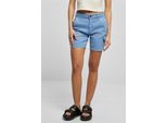 Urban Classics - Pantaloncini A Vita Alta Da Donna Horizonblue - 31
