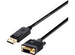 Aisens - Cavo Convertitore Da Displayport A Vga, Dp/M-Vga/M, Nero, 2,0M