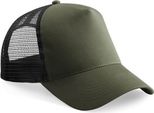 Beechfield - Cappello Trucker Per Bambini RW8810 (Taglia Unica) (Oliva/Nero)