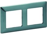 Legrand Vlife 2-FOLD Frame Inox Grey (754152)