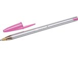 Scatola Di Penne A Inchiostro A Base Di Olio Bic Crystal Fun 929056/ 20 Pezzi/ Rosa