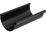 Bryza Grondaia, Zincata Ø 125 Mm, Lunghezza 4 M, Nero Ral 9005