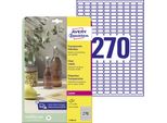 Avery Zweckform L7785-25 Avery Zweckform Etichette Trasparenti, 17,8 X 10 Mm