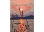 Set Di Punti Croce Rto "In The Moment, Sunset"", Schema Per Il Conteggio, 12X17,5 Cm"