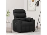 The Living Store Recliner Elettrico In Tessuto Nero
