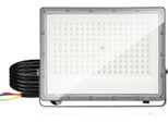 Yakimz 150W Led Proiettore Led Proiettore Da Esterno IP65 Impermeabile Illuminazione Da Lavoro Bianco Freddo