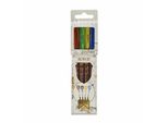 Bluesky HP712640 Bluesky Harry Potter Gelschreiber-Set Schwarz, Schreibfarbe: Farbsortiert, 4 St.