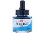 Ecoline Acquerello Liquido 30 Ml Blu Cielo (Ciano) 578