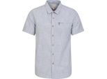 Mountain Warehouse - Camicia "Coconut"" Da Uomo A Maniche Corte MW645 (M) (Blu)"