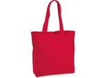 Westford Mill - Borsa Della Spesa "Premium"", Maxi, In Cotonelogico BC5400 (Taglia Unica) (Rosso)"