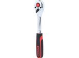 Ks Tools 3/8" Chromeplus Cricchetto Reversibile, 72 Denti, Impugnatura In Plastica"