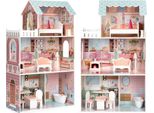 Casa Delle Bambole Barbie Grande Con Set Di Mobili Ecotoys