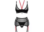 Obsessive - Set Tre Pezzi Glandez - Nero