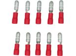 Tappo Rotondo Carpoint 547 Rosso Ø 4,0 Mm 10 Pezzi