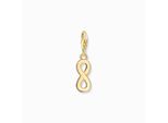 Thomas Sabo - 1990-413-39 - Charm - Donna - Argento 925 Placcato Oro Giallo - Infinito