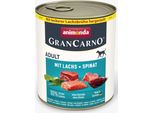Animonda Grancarno Adult Mit Lachs & Spinat - 800G