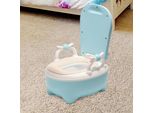 Vasino E Wc Per Bambini Jopassy, Vasino Per Bambini Con Funzione Wc, Sedile Per Wc Per Bambini E Trainer Con Maniglie E Design Antiscivolo Blu