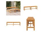 Vidaxl Panca Da Giardino 180 Cm In Legno Massiccio Di Acacia - Panca Da Giardino - Panche Da Giardino - Mobili Da Giardino - Mobili Da Giardino