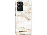 Ideal Of Sweden Custodia Per Galaxy S21 Ultra - Marmo Perlato Dorato