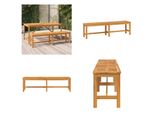 Vidaxl Panca Da Giardino 150 Cm In Legno Massiccio Di Acacia - Panca Da Giardino - Panche Da Giardino - Mobili Da Giardino - Mobili Da Giardino