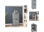 Vidaxl Credenza Grigio Sonoma 30X30X70 Cm Materiale A Base Di Legno - Credenze