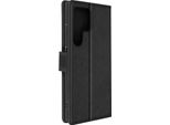 Avizar, Custodia In Ecopelle Con Funzione Di Supporto Per Samsung S24 Ultra, Nero
