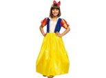 Mamma Biancaneve Ragazze Costume Giallo 7-9 Anni Giallo 7-9 Anni