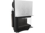 Inserto Per Caminetto In Ghisa Kratki Maja Destro 8 Kw Ø 180 Con Porta Scorrevole