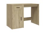 Syfax™ Scrivania Rovere Sonoma 100X49X75 Cm In Legno Multistrato
