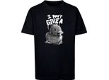T-Shirt Per Bambini Mr. Tee Kids I Don't Give A Tee Nero - 122/128