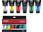 Set Di Colori Acrilici Artix 6X75 Ml