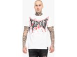 Maglietta Herren Normale Passform Splashing Bianco/Rosso/Nero 3XL Tapout