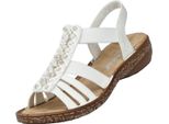 Rieker 62809-60 - Sandali Rieker Bianco Rieker Colore: Bianco, Taglia: 39,