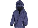 Result - Giacca Reversibile Per Bambini PC6787 (104) (Blu Reale/Blu Navy)