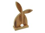 Coniglietto Pasquale Decorativo In Legno Mdf 17 Cm